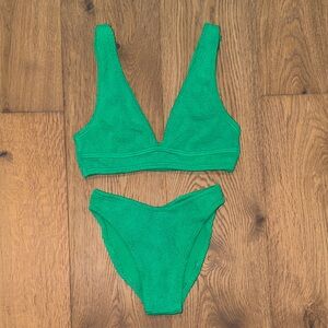 Love & Bikinis Green Bikini Set